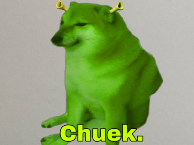 Shrek dog caramelo