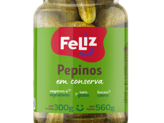 Pepino em conserva.