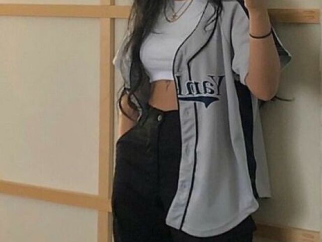 Um look roupa larga 😘