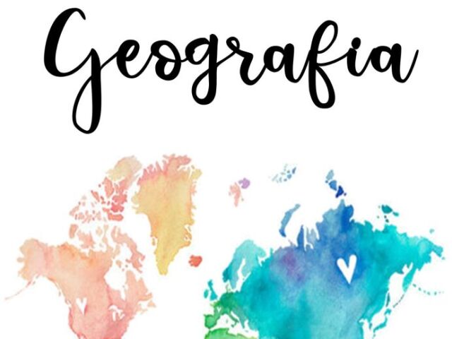 Geografia🌍🌏🌎🗺