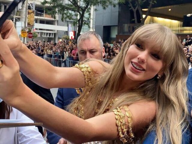 Descubra a música da Taylor Swift por uma frase