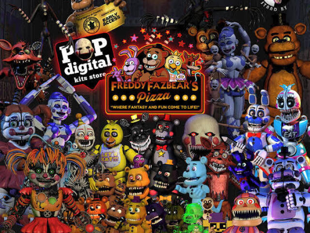 Você conhece de fnaf? (2)