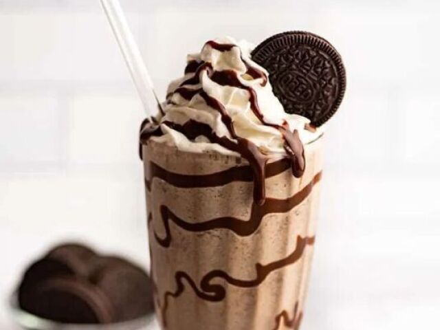 Milkshake de chocolate 🍫