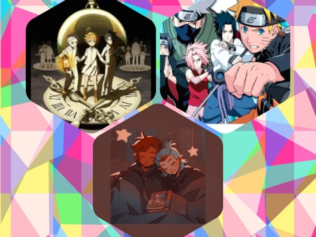 The promise neverland, Naruto Shippuden e the owl house