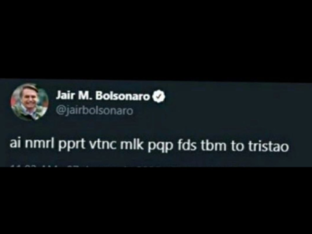 Bolsonaro perde pro lula