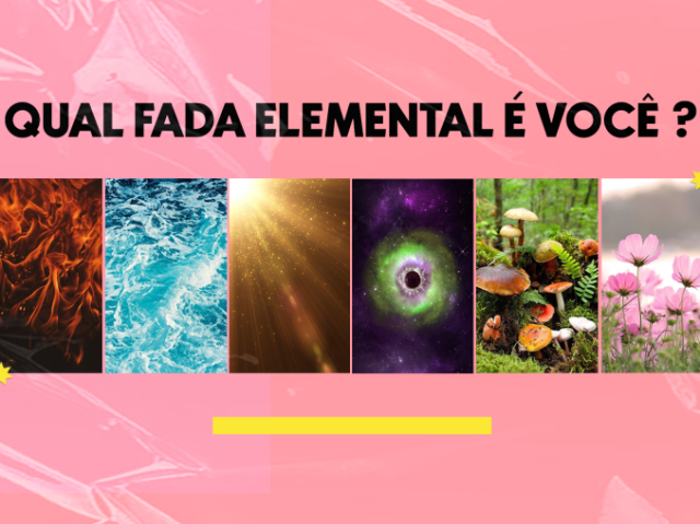 Qual fada elemental é você?