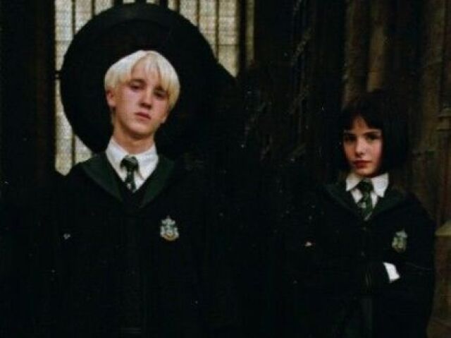 Draco Malfoy e Pansy Parkinson