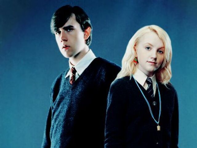 Neville Longbottom e Luna Lovegood