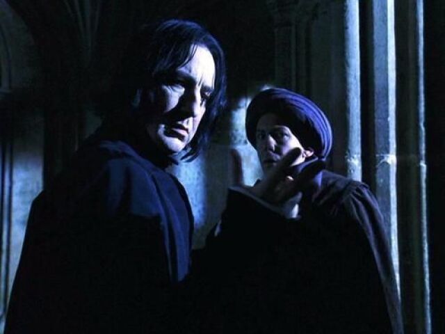 Professor Snape e Professor Quirrel