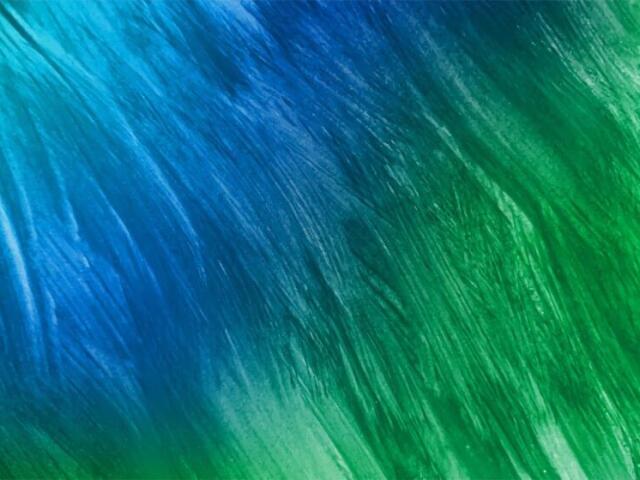 Azul e verde