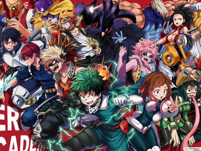 Acerte o nome desses personagens do Universo de Boku no hero