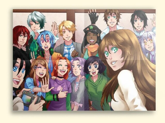 Quem você seria em amor doce hing school life
