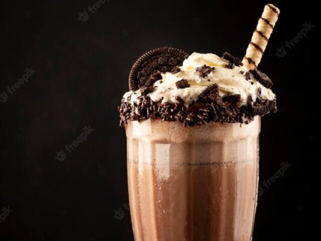 Milk shake de chocolate