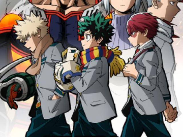 Quem você seria entre bakugou, todoroki e mydoria?
