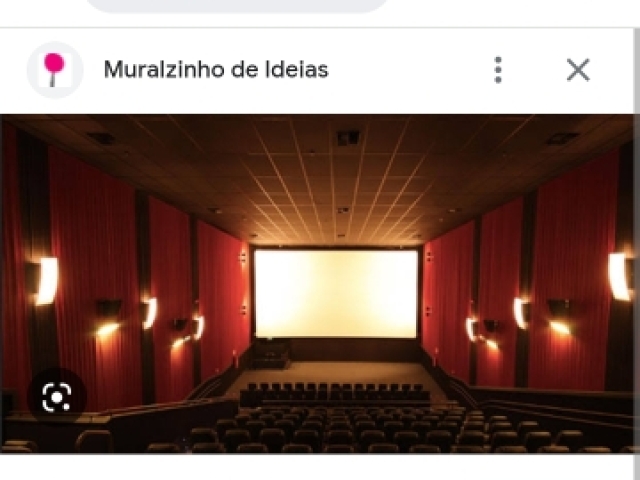 No cinema