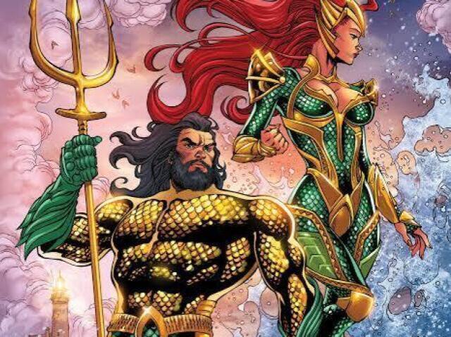 Aquaman/
Mera 

🔱🧜🏾‍♂️🧜‍♀️🌊💦