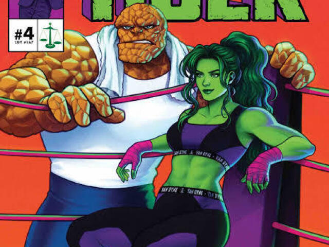 O Coisa🪨🔶💪
She-Hulk🟣🟢💪
