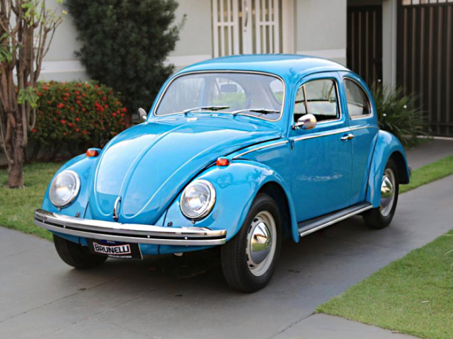 Fusca azul