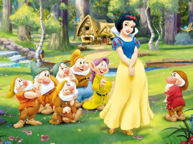 Branca de Neve é os sete anões