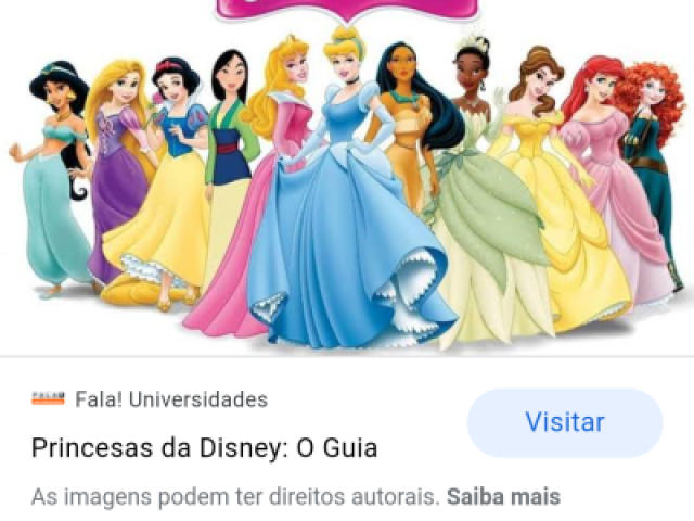 Qual princesa da Disney você é?