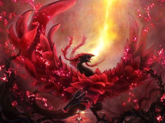 Dragão de Rosas