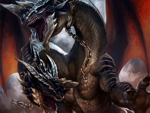 Dragão de duas cabeças