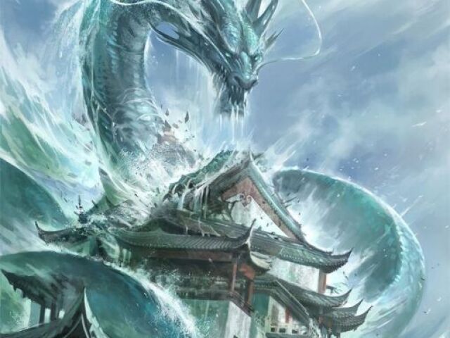 Dragão chinês de água