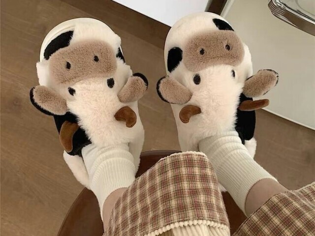 pantufa de vaca 🤍