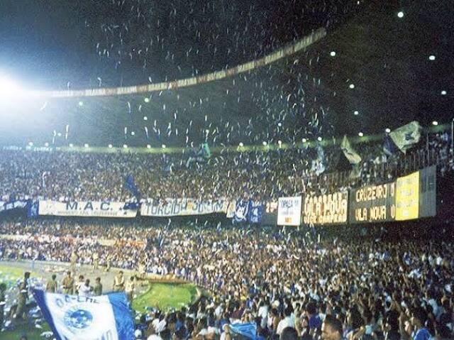 132.834 torcedores, Cruzeiro 1x0 Vila Nova-MG 1997