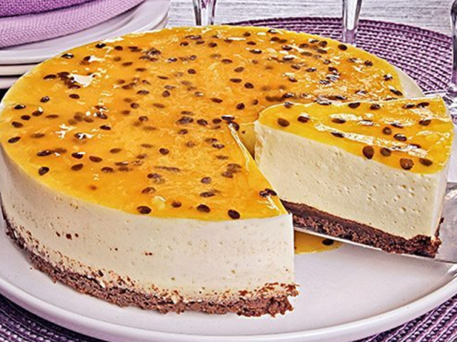 Chessecake de maracujá