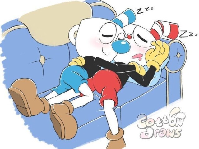 Cuphead x mugman (cupcest)