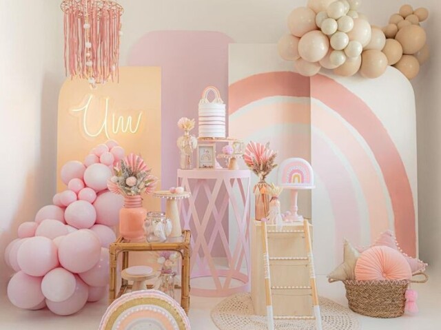 Crie a festa de um ano para seu bebê! 💗