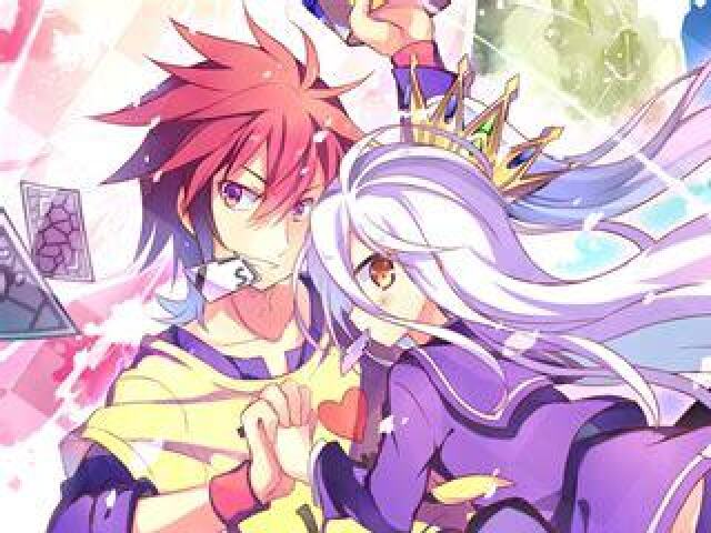 Sora e Shiro. (No Game No Life)