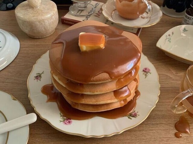 🥞Panqueca tradicional🥞
As coisas boas da vida são as tradicionais.