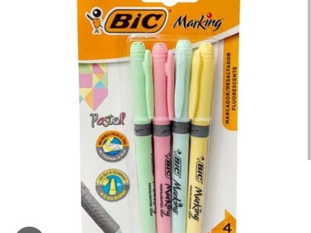 Marca texto simples da bic