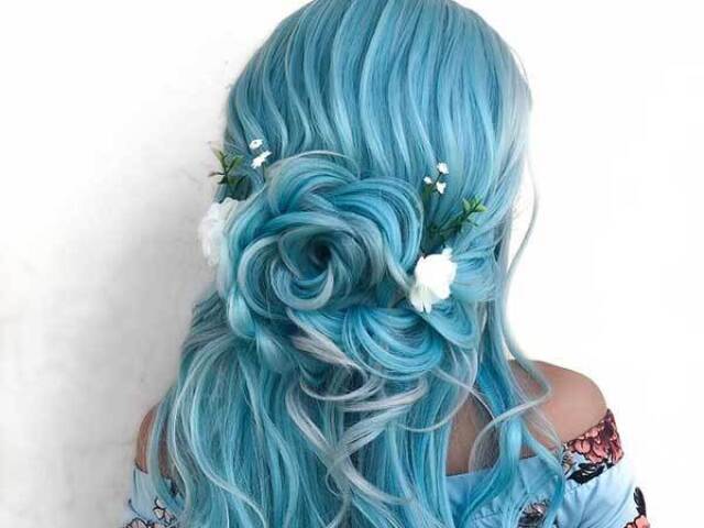 Cabelo azul