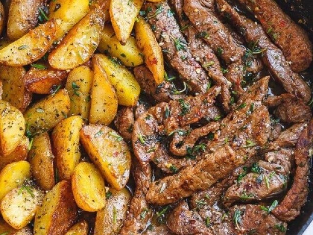 Carne com batata