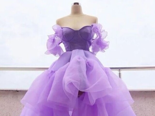 Vestido roxo