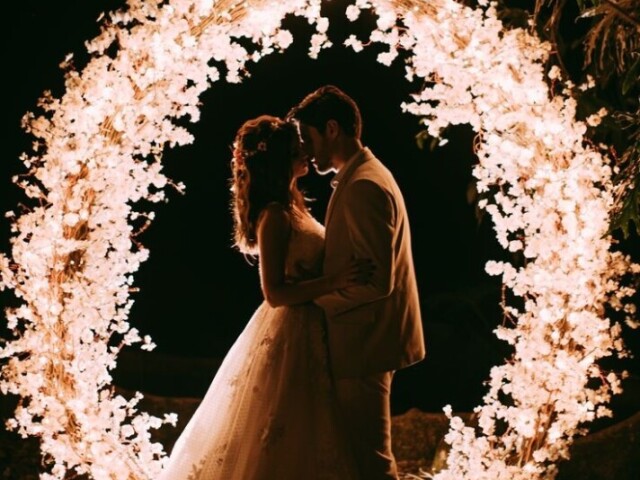 Seu casamento foi esplêndido