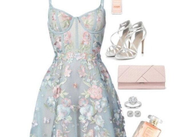 Obs:รฉ um vestido longo