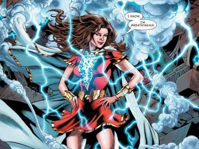Você é a Lady shazam!