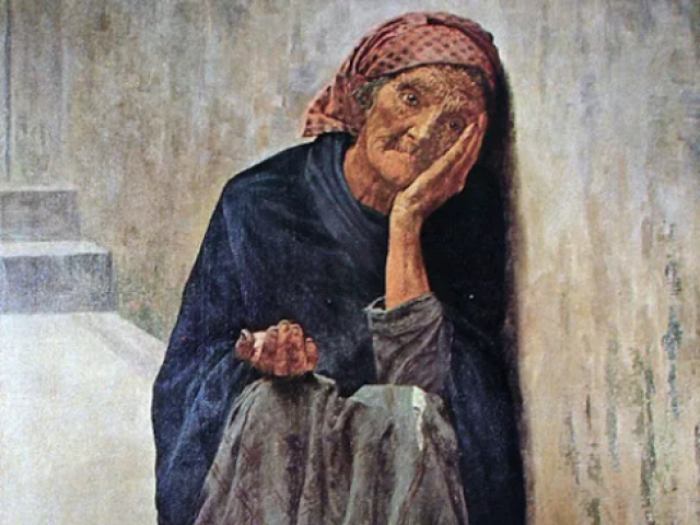 “A mendiga”, de Almeida Júnior (1850-1899).