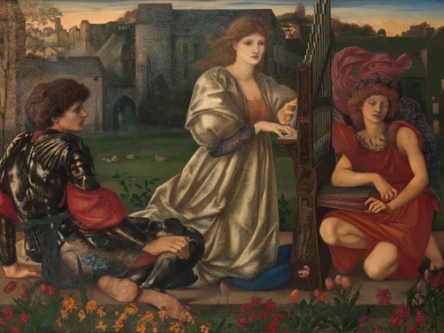 A canção de amor (1868-1877), de Edward Burne-Jones.