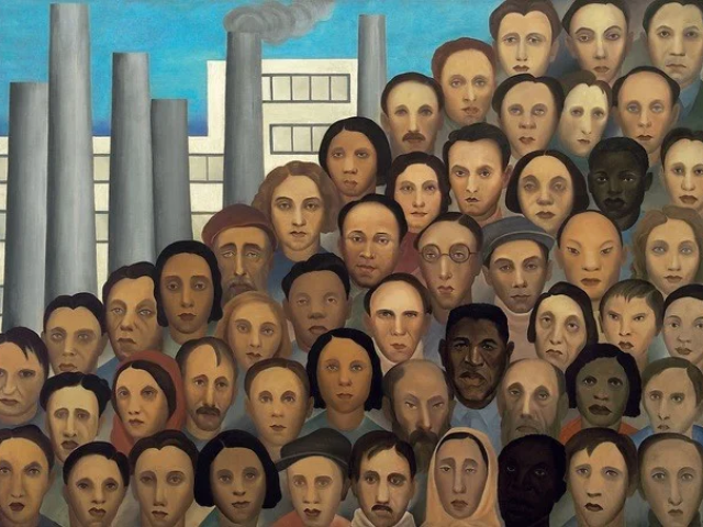 Operários, de Tarsila do Amaral.