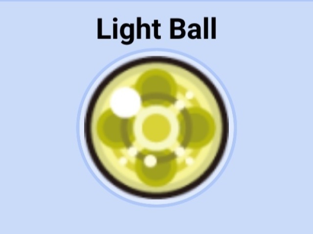 Light ball / Bola de luz