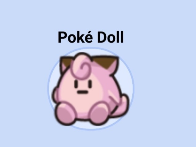 Poké doll / Boneca