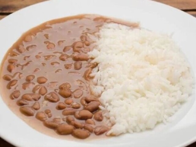 Arroz feijão