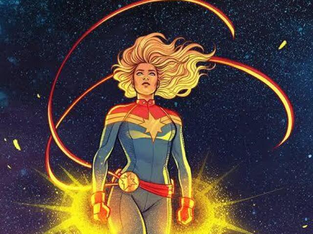 Você é a Capitã Marvel!