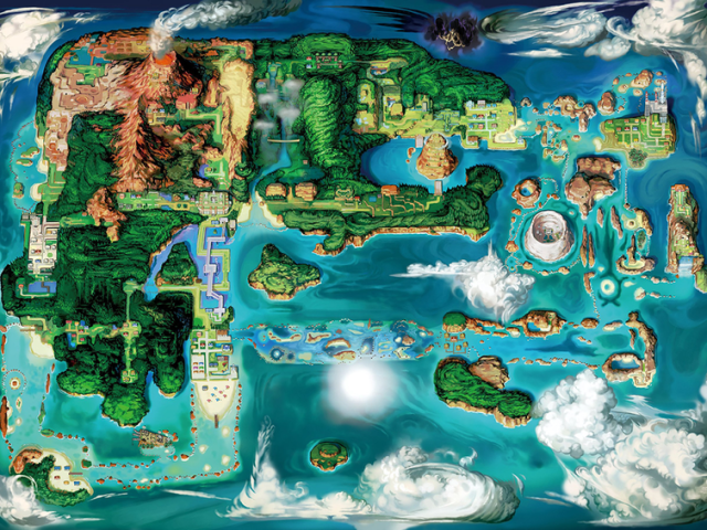 Hoenn --- ホウエン地方