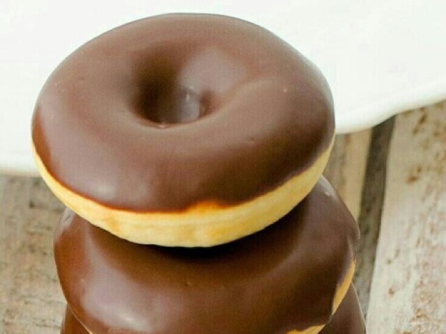 🍩Donut de chocolate🍩
Amo donuts mas que tudo na vida!